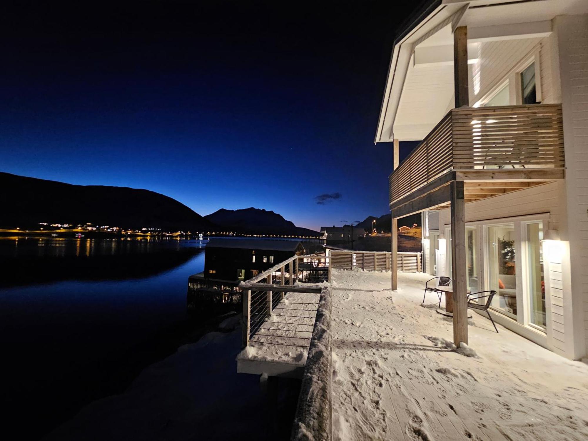 הוילה טרומסה Kaldfjord Sea House מראה חיצוני תמונה