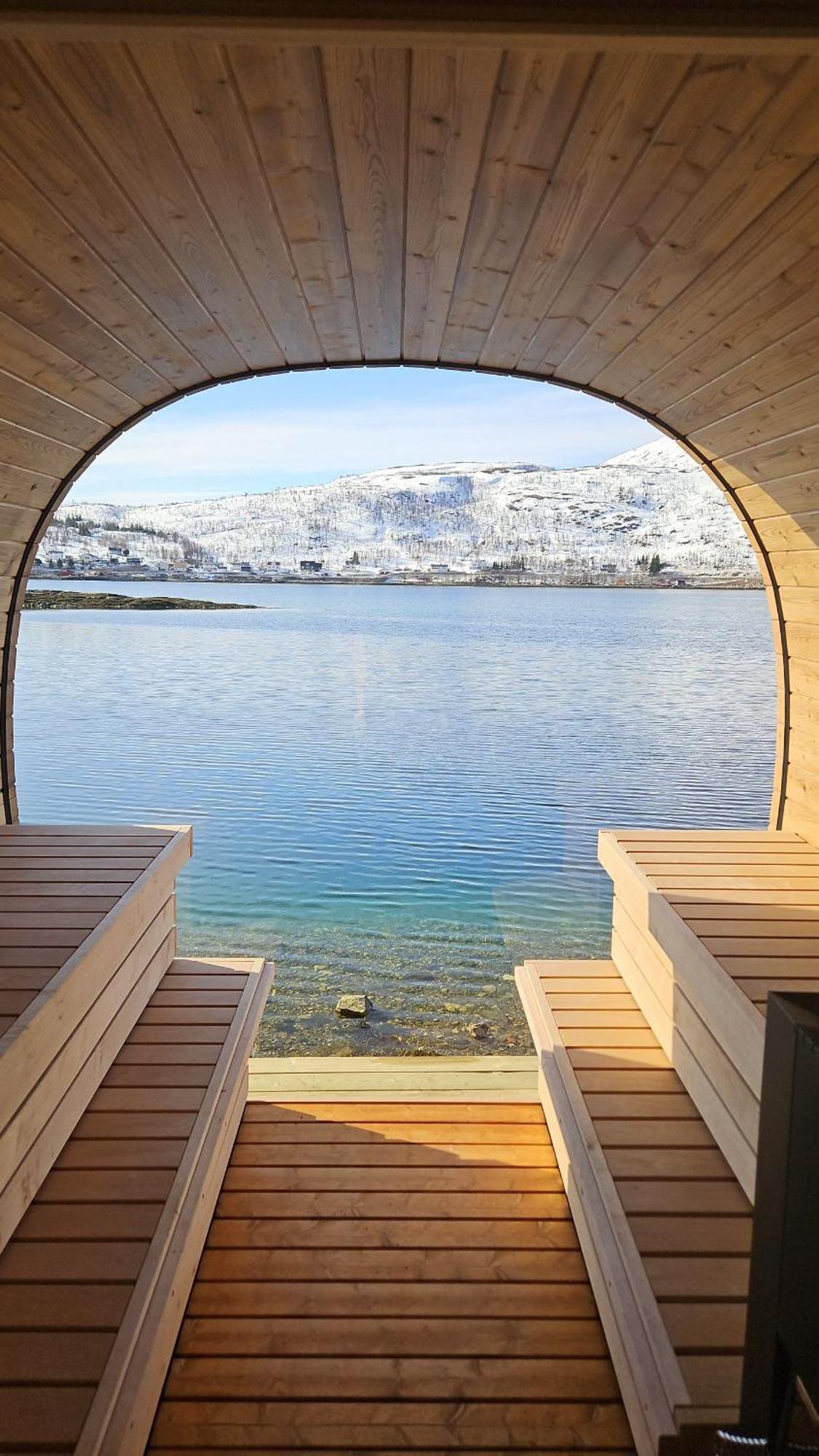 הוילה טרומסה Kaldfjord Sea House מראה חיצוני תמונה