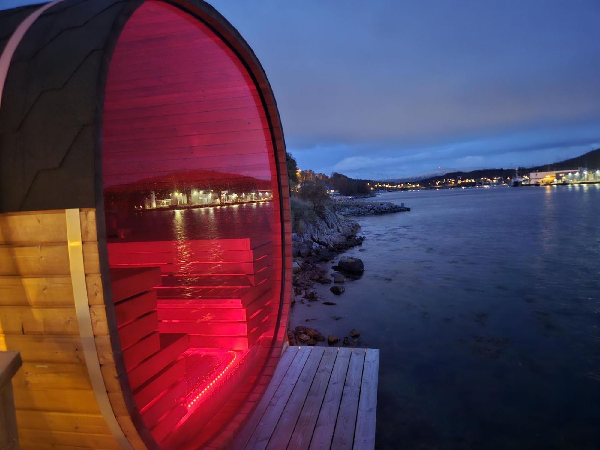 הוילה טרומסה Kaldfjord Sea House מראה חיצוני תמונה