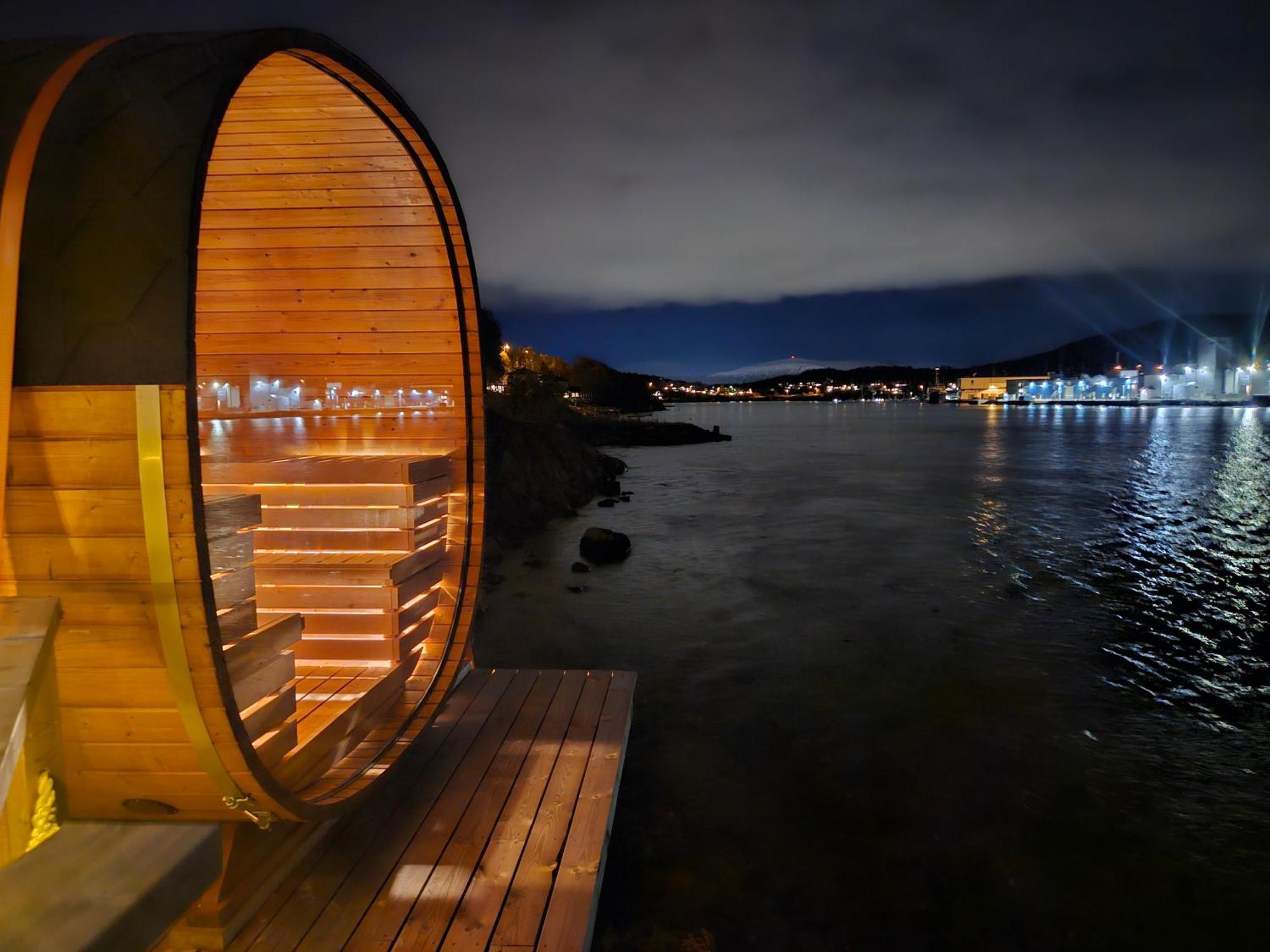 הוילה טרומסה Kaldfjord Sea House מראה חיצוני תמונה